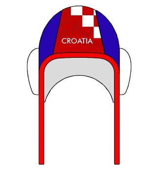 Imagen de Gorro de Waterpolo Adulto Croacia 2021